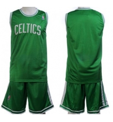 Boston Celtics Blank Green Jerseys&Shorts