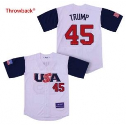 USA National Team 45 Trump Base Ball Jersey