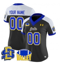 Women South Dakota State Jackrabbits Active Player Custom Black Alternate 2025 F U S E Vapor Limited Stitched Football Jersey Run Small Women South Dakota State Jackrabbits Active Player Custom Black Alternate 2025 F U S E Vapor Limited Stitched Football Jersey Run Small