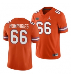 Florida Gators Jaelin Humphries Orange Game Men'S Jersey