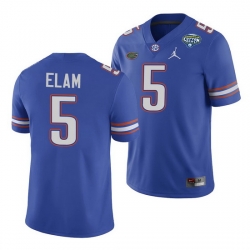 Florida Gators Kaiir Elam Royal 2020 Cotton Bowl Classic College Football Jersey