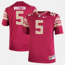 Florida State Seminoles Jameis Winston Alumni Football Game Garnet Jersey