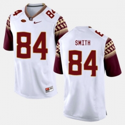 Florida State Seminoles Rodney Smith College Football White Jersey