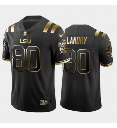 LSU Tiger Jarvis Landry Black Golden Edition Men'S Jersey