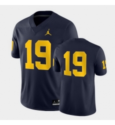 Michigan Wolverines Navy Game Men'S Jersey