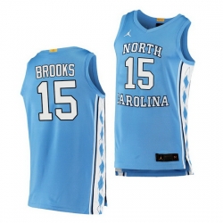 North Carolina Tar Heels Garrison Brooks Blue Authentic Jersey