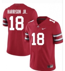 Men Nike #18 Ohio State Buckeyes Scarlet NCAA Football Jersey