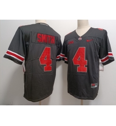 Men Ohio State Buckeyes Jeremiah Smith #4 Black Vapor Limited Stitched NCAA Football Jersey