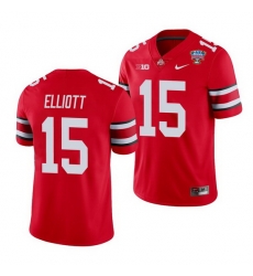 Ohio State Buckeyes Ezekiel Elliott Scarlet 2021 Sugar Bowl College Football Jersey