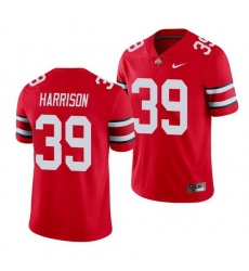 Ohio State Buckeyes Malik Harrison Scarlet College Football Men'S Jersey