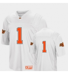 Men Oklahoma State Cowboys And Cowgirls 1 White College Football Colosseum Jersey