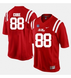 Cody Core Red Ole Miss Rebels Alumni Football Game Jersey