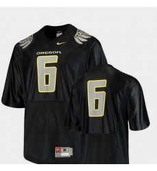 Men Oregon Ducks Black College Football Replica Jersey