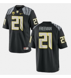 Men Oregon Ducks Royce Freeman College Football Black Jersey