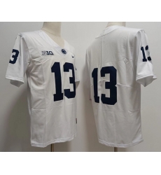 Men Penn State Nittany Lions #13 Kaytron Allen White College Football Jersey