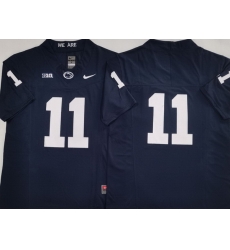 Men Penn State Nittany Lions Blue #11 Micah Parsons Stitched NCAA Jersey Men Penn State Nittany Lions Blue #11 Micah Parsons Stitched NCAA Jersey