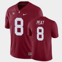 Men Stanford Cardinal Nathaniel Peat College Football Cardinal Game Jersey