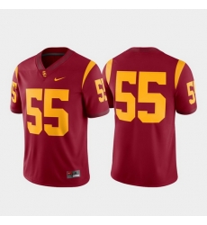 Men Usc Trojans 55 Cardinal Game College Football Jersey