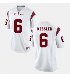 Men Usc Trojans Cody Kessler Pac 12 Game White Jersey