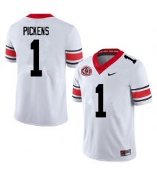 2020 Men #1 George Pickens Georgia Bulldogs 1980 National Champions 40th Anniversary College Footbal