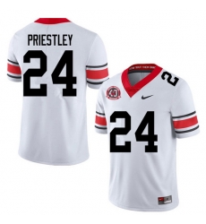 2020 Men #24 Nathan Priestley Georgia Bulldogs 1980 National Champions 40th Anniversary College Foot