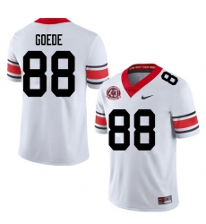 2020 Men #88 Ryland Goede Georgia Bulldogs 1980 National Champions 40th Anniversary College Football