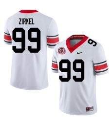 2020 Men #99 Jared Zirkel Georgia Bulldogs 1980 National Champions 40th Anniversary College Football