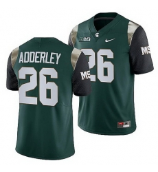 Michigan State Spartans Herb Adderley Green College Football Men Jersey