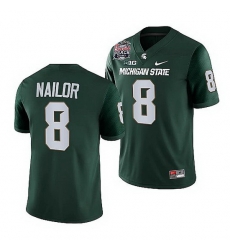 Michigan State Spartans Jalen Nailor Green 2021 Peach Bowl College Football Playoff Jersey