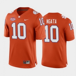 Clemson Tigers Joseph Ngata Orange Home Men'S Jersey