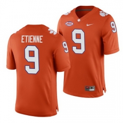 Clemson Tigers Travis Etienne Orange College Football Men'S Jersey