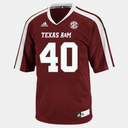 Men Texas A M Aggies Von Miller College Football Red Jersey