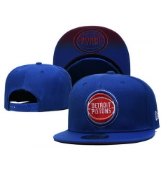 Detroit Pistons Snapback Cap 007