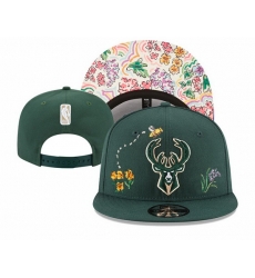 Milwaukee Bucks NBA Snapback Cap 004