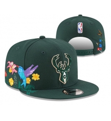 Milwaukee Bucks NBA Snapback Cap 005