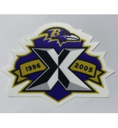 Baltimore Ravens 1996 2005 X Patch Biaog