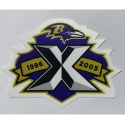 Baltimore Ravens 1996 2005 X Patch Biaog