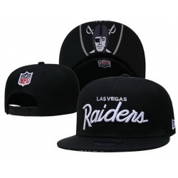 Las Vegas Raiders NFL Snapback Hat 003