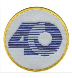 Stitched St.Louis Rams 40th Anniversary Jersey Patch