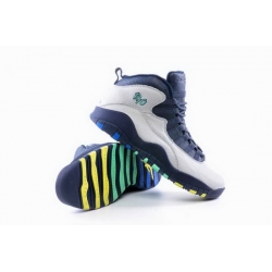 Air Jordan 10 Retro Men Shoes Rio City