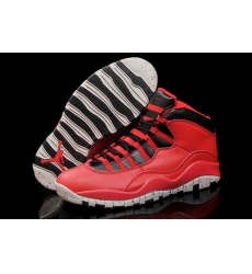 Air Jordan 10 Shoes 2015 Mens Engraved Edition Red Black