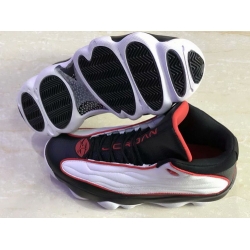 Air Jordan 13.5 Men Shoes White Black