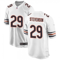 Nike Chicago Bears 29 Stevenson White Stitched NFL Vapor Untouchable Limited Jersey