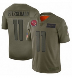 Men Arizona Cardinals 11 Larry Fitzgerald Limited Camo 2019 Salute to Service Football Jersey