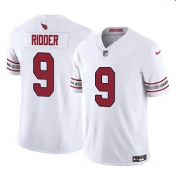 Men Arizona Cardinals 9 Desmond Ridder White2024 F U S E  Vapor Untouchable Limited Stitched Football Jersey