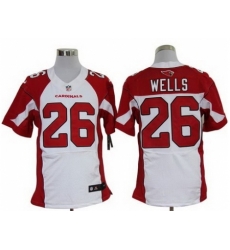 Nike Arizona Cardinals 26 Chris Wells White Elite NFL Jersey