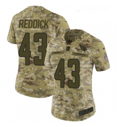 Womens Nike Arizona Cardinals 43 Haason Reddick Limited Camo 2018 Salute to Service NFL Jersey