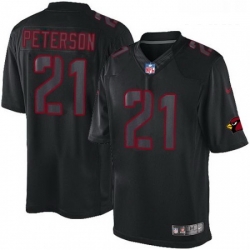 Youth Nike Arizona Cardinals 21 Patrick Peterson Limited Black Impact NFL Jersey