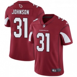 Youth Nike Arizona Cardinals 31 David Johnson Elite Red Team Color NFL Jersey