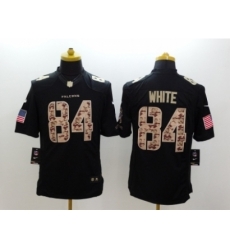 Nike Atlanta Falcons 84 Roddy White black Limited Salute to Service NFL Jersey